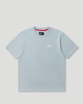Micro Handstyle T-Shirt Washed Blue/White